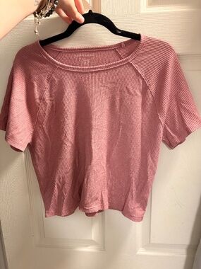 American Eagle Waffle Tee